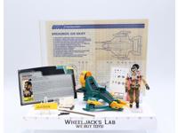 Dreadnok Air Skiff W/Zanzibar 100% Complete GI Joe 1987 Hasbro Figure Vehicle
