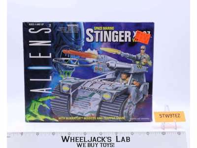 Space Marine Stinger XT-37 100% Complete Aliens 1992 Kenner Action Figure