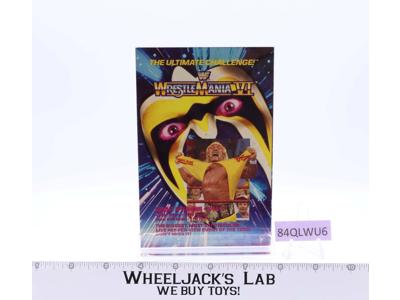 Hulk Hogan WrestleMania VI Postcard WWF Wrestling 1990 Titan Sports
