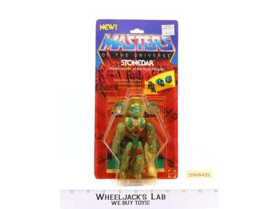 Stonedar Masters of the Universe MOTU 1985 Mattel MOSC SEALED NEW Rock People