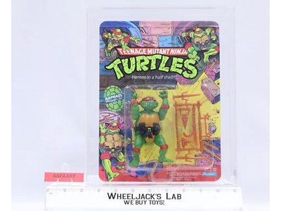 Raphael CAS GRADED 85 85/85/85 10-Back TMNT 1988 Playmates Toys Action Figure