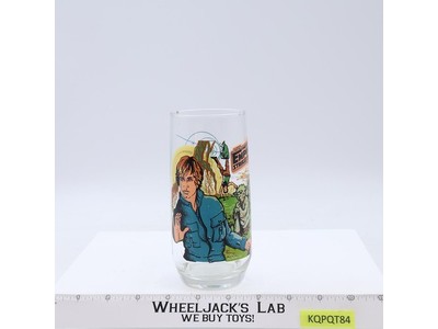Star Wars Luke Skywalker ESB Burger King Glass Cup 1980 Lucasfilm Coca-Cola