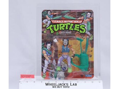 Casey Jones CAS GRADED 85 85/85/85 19-Back TMNT 1989 Playmates Figure