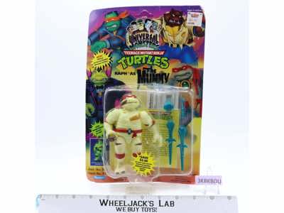 Raph As The Mummy Teenage Mutant Ninja Turtles TMNT 1989 Playmates NEW MOSC