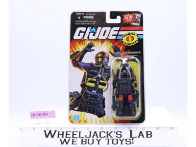 Cobra Para-Viper Paratrooper 25th Anniversary 2008 GI Joe Sealed MOSC NEW Hasbro