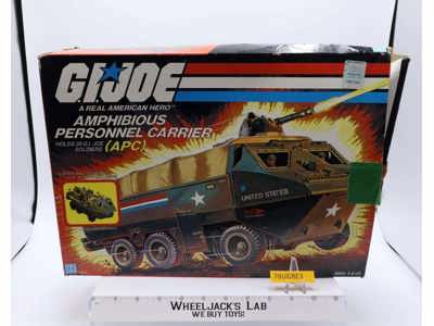 A.P.C. Amphibious Personnel Carrier 100% Complete GI Joe 1983 Hasbro Vehicle