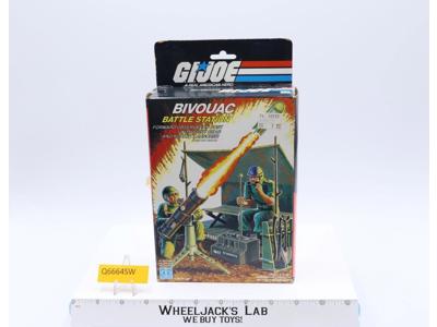 Bivouac Battle Station 100% Complete W/Box GI Joe 1984 Action Figure Hasbro