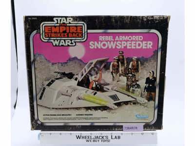 Snowspeeder 100% Complete W/Box Star Wars ESB 1977 Kenner Action Figure Vehicle