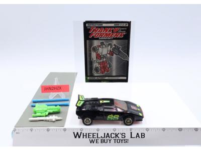 G2 Sideswipe 100% Complete BLACK 1993 Hasbro Transformers Vintage Action Figure