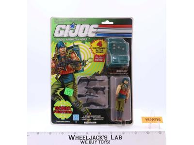 Dodger GI Joe Sonic Fighters 1990 Hasbro Action Figure NEW MOSC SEALED