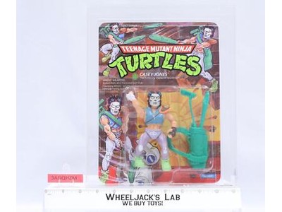 Casey Jones CAS GRADED 85 85/85/90 19-Back TMNT 1989 Playmates Action Figure