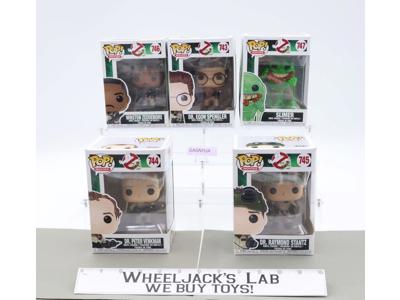 Lot of 5 Ghostbusters Funko POP! Vinyl Figures Slimer Egon Peter Ray Winston