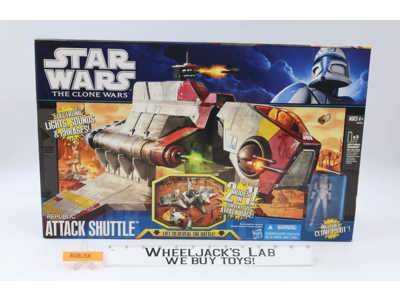 Republic Attack Shuttle Star Wars The Clone Wars 2010 Hasbro NEW MISB SEALED