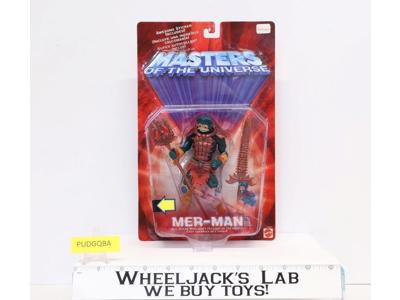 Mer-Man 200x Masters of the Universe MOTU 2002 Mattel Action Figure NEW SEALED