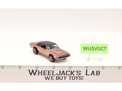 Custom T-Bird Copper 1968 Redline Hot Wheels Mattel Redline RL WITH BLACK ROOF