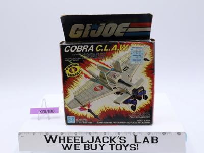 Cobra C.L.A.W. 100% Complete W/ Box GI Joe 1984 Hasbro Action Figure Vehicle