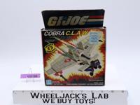 Cobra C.L.A.W. 100% Complete W/ Box GI Joe 1984 Hasbro Action Figure Vehicle