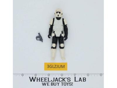 Biker Scout SHORT MOUTH 100% Complete Star Wars ROTJ 1983 Lili Ledy No Repro