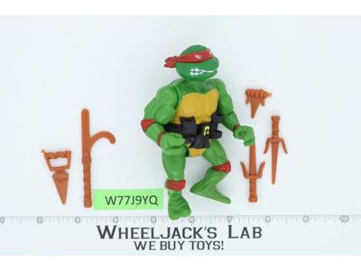 Raphael SOFT HEAD Teenage Mutant Ninja Turtles TMNT 1988 Playmates Vintage