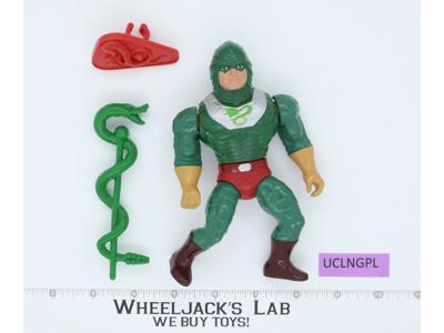 King Hiss 100% Complete He-Man Masters of the Universe MOTU Mattel 1986 Vintage