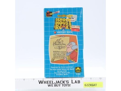 School House Rock! History VHS 1987 ABC Video 32 min. Cloris Leachman NEW Sealed