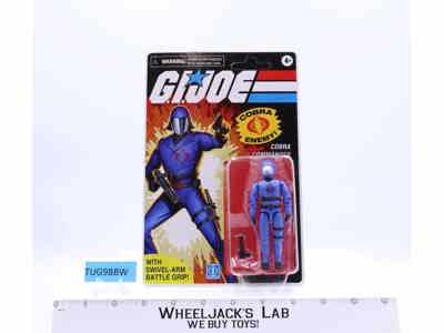 Cobra Commander Retro O-Ring GI Joe 2023 Hasbro Figure NEW MOSC SEALED