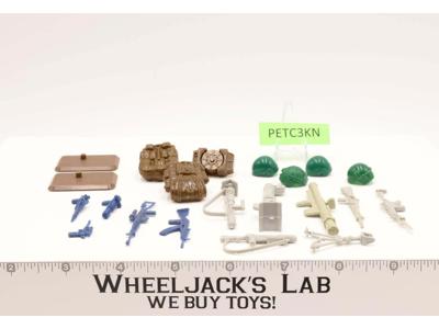 Lot Battle Gear Accessory Pack 2 Set 19 1984 Weapons G.I. Joe Vintage