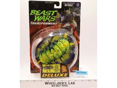 Retrax 100% Complete Transformers Beast Wars 1996 Hasbro Action Figure