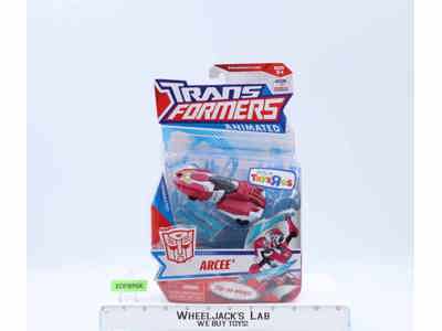 Arcee 100% Complete Transformers Animated Series 2008 Hasbro Action Figure
