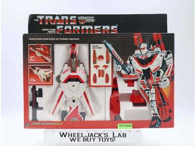 Jetfire 100% Complete W/ Box & Insert 1985 G1 Transformers Vintage Action Figure
