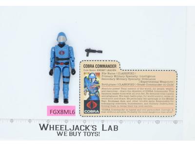 Cobra Commander V1 Mail Away 100% Complete G.I. Joe Hasbro 1982 Vintage Figure