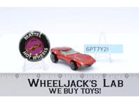 Torero Spectraflame Red 1969 Redline Hot Wheels Mattel Vintage RL with Button