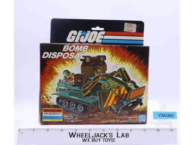 Bomb Disposal 100% Complete W/ Box GI Joe 1985 Action Figure Vehicle