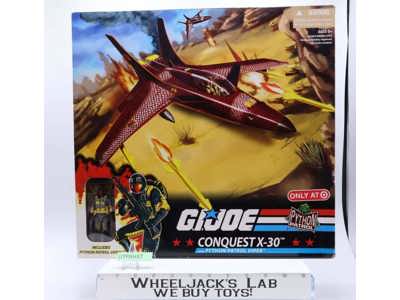 Conquest X-30 W/ Patrol Viper GI Joe Python Patrol 2008 Hasbro NEW MISB SEALED