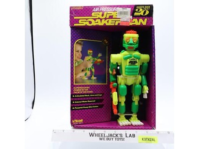 Air Pressure Super Soakerman 1991 Larami Vintage Toy NEW SEALED