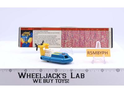 Seaspray 100% Complete 1985 Hasbro G1 Transformers Hovercraft Action Figure