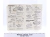 Kenner 1987 M.A.S.K. Wildcat Vintage Instruction Manual