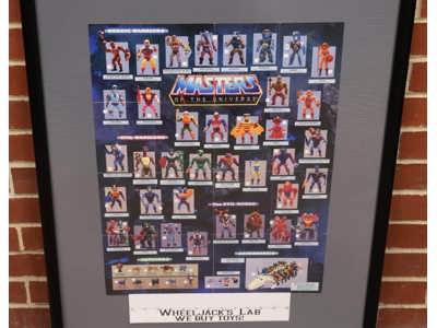 He-Man Misc. 21.25x15.75 Masters of the Universe MOTU 1986