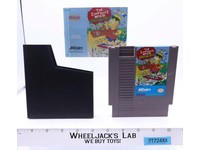 The Simpsons Bart vs. The Space Mutants w/ Manual Akklaim Nintendo NES 1991