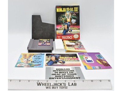 Ninja Gaiden II Nintendo NES 1990 Temco Video Game MINTY