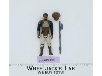 Lando Calrissian Skiff Guard Complete Tri-Logo Star Wars 1983 Palitoy NO REPRO
