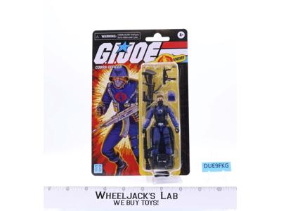 Cobra Officer GI Joe Retro Collection 2021 Hasbro Action Figure NEW MOSC SEALED