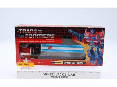 Optimus Prime 100% Complete Transformers Commemorative Series 2002 Hasbro