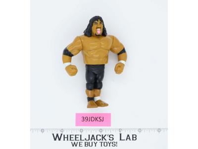 Head Shrinkers Samu 100% Complete WWF WWE Hasbro Wrestling 1993 Titan Sports