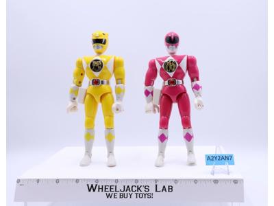 Auto Morphin Kimberly Pink & Yellow Ranger Mighty Power Rangers 1993 Bandai