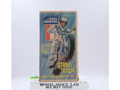 Evel Knievel Stunt Cycle With Box 1973 Ideal Toy Vintage Action Figure