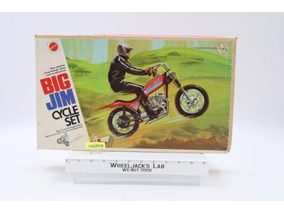 Rugged Rider Cycle Set Big Jim 1972 Mattel Vintage Action Figure Vehicle