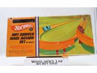 Hot Curves Race Action Set Hot Wheels 1967 Mattel Toy Car Playset