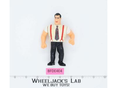 Irwin R. Schyster IRS 100% Complete WWF WWE Hasbro Wrestling 1990 Titan Sports