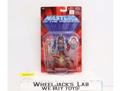 Roboto 200x Masters of the Universe MOTU 2002 Mattel Figure NEW SEALED